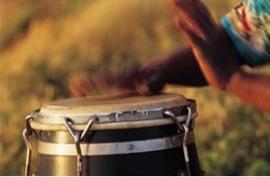 Playing a simple drum is a start...helps communication, self-esteem, re-organizing the brain by synchronizing its various parts....